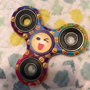 Emoji fidget spinner